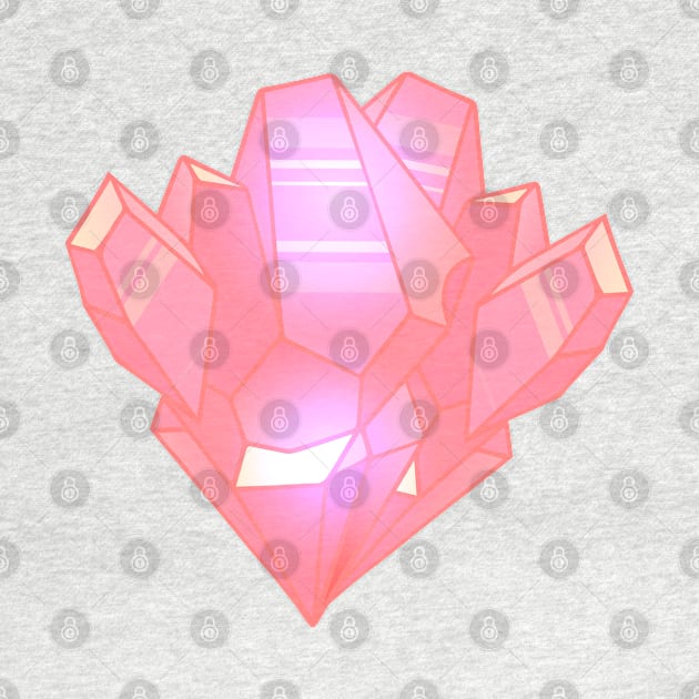 Pink gemstone by Veleri